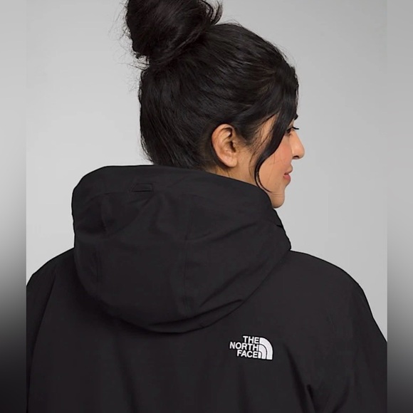 THE NORTH FACE 💅❄️ Arctic Women's Black 600 Down Parka Coat Plus Size 2X 3X - Picture 5 of 16